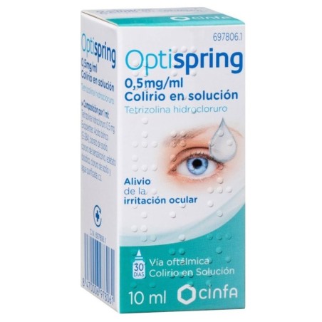 OPTISPRING 0,5 MG/ML COLIRIO EN SOLUCION 1 FRASCO 10 ML